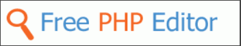 logo free php editor