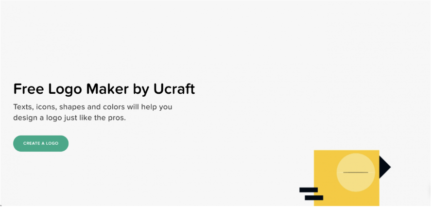 thiết kế logo với ucraft
