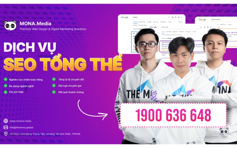 Dịch vụ SEO mona media